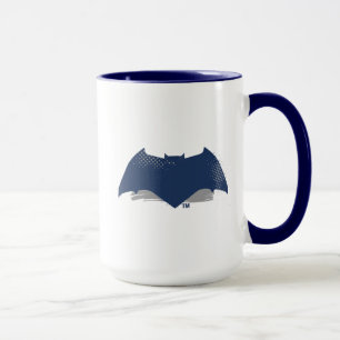 Mug Ligue de Justice   Symbole Batman de brosse et dem