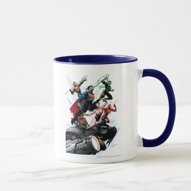 Mug Ligue de la justice - Groupe 1 (Droite)