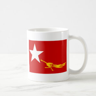 Mug Ligue nationale pour la démocratie, drapeau de