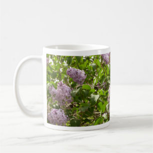 Mug Lilac Bush Belles fleurs de printemps violettes