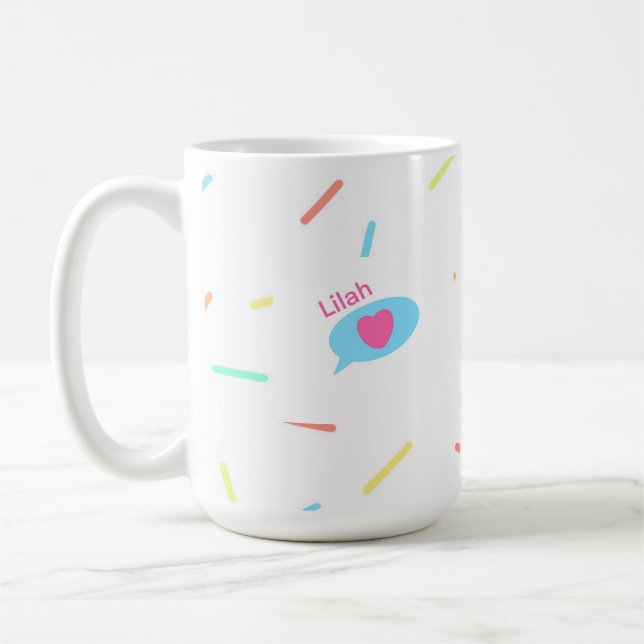 Mug Lilah aime l'officier (Gauche)