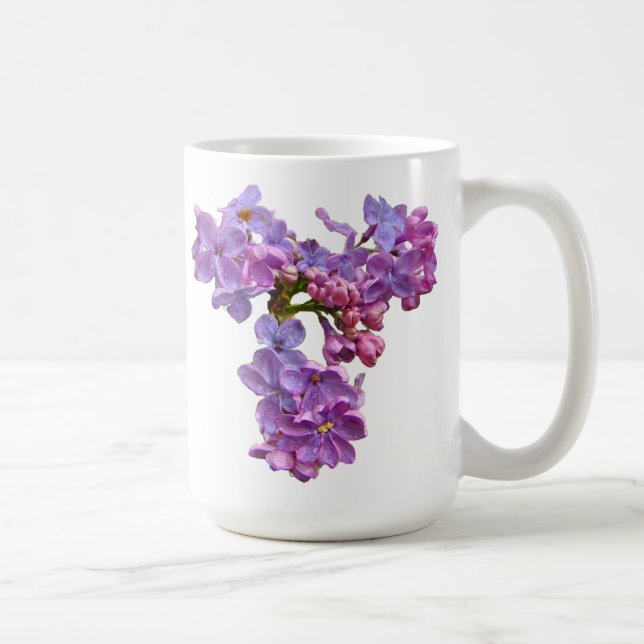 Mug Lilas au printemps (Droite)