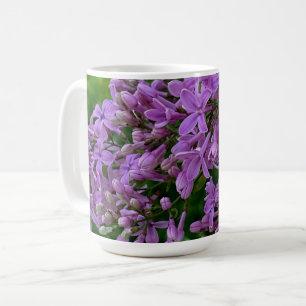Mug Lilas violet romantique élégant violet photo flora