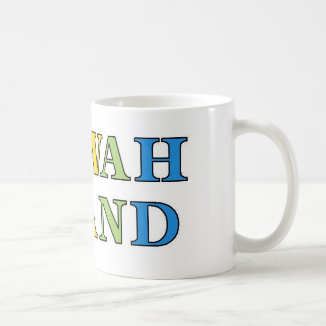 Mug L'île de Kiawah (Droite)