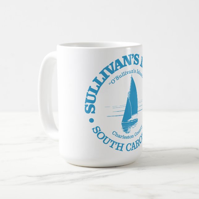 Mug L'île de Sullivan (voilier) (Devant gauche)