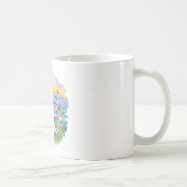 Mug Liliums au lever du soleil - Cavalier Blenheim (Droite)