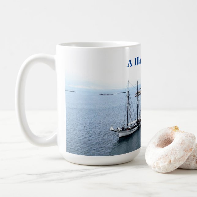 Mug L'Illa de Arousa (Avec donut)