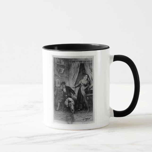 Mug L'illustration de Colomba prospèrent par Merimee (Droite)
