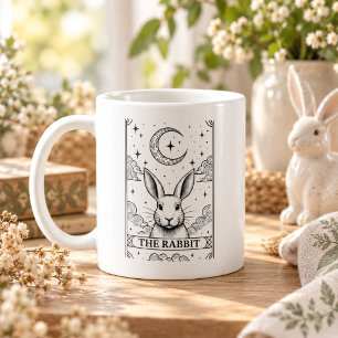 Mug L'Illustration de la carte de tarot de la Lune Mys