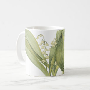Mug Lily-de-la-vallée (Convallaria majalis) de Redouté