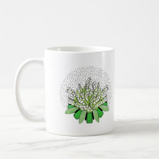 Mug Lily de la Vallée et émeraude - Mai