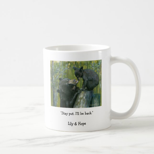 Mug lily&hope©(2), "Restez mis. Je reviens."Lily &... (Droite)