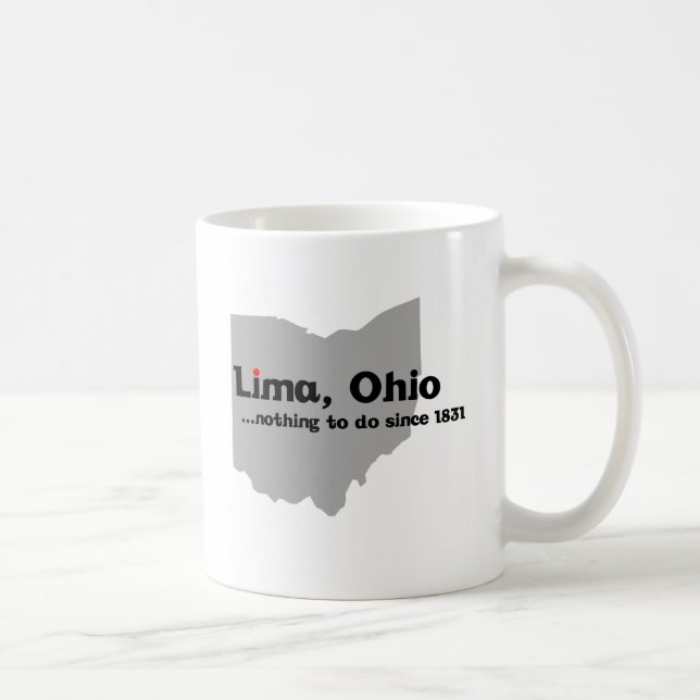 Mug Lima, Ohio (Droite)