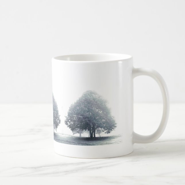Mug Lime grise dans le brouillard, Pays de Galles (Droite)