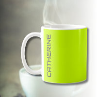 Lime Zest couleur solide personnalisée