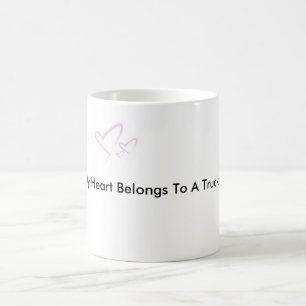 Mug l'IMG-chose, mon coeur appartient à un camionneur