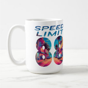 Mug Limite de vitesse 88