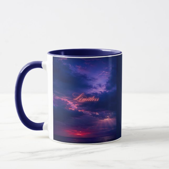 Mug Limitless Sky - Deep Waters  (Gauche)