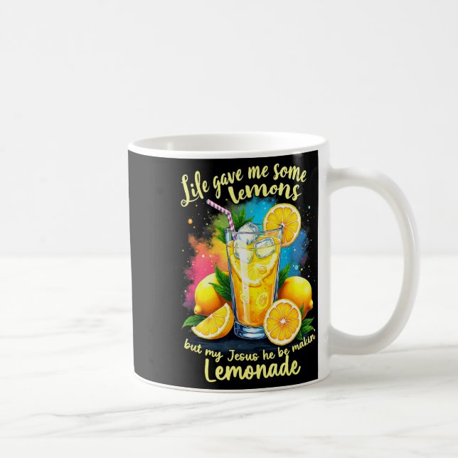 Mug Limonade Bible La Vie M'a Donné Quelques Citrons J (Droite)