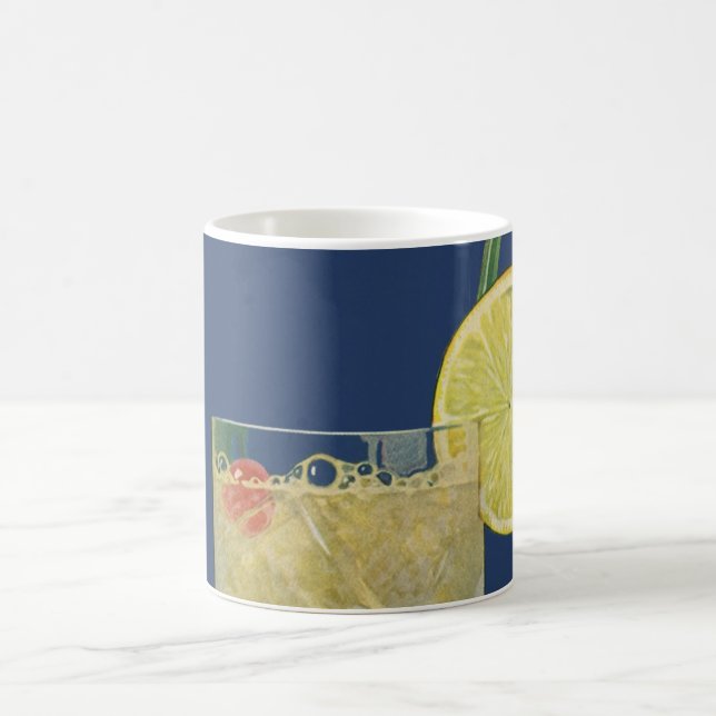 Mug Limonade ou soda aux fruits vintage, boissons (Centre)