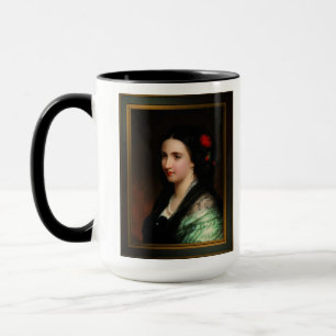 Mug L'impératrice Carlota du Mexique par Hermann Winte