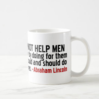 Mug Lincoln : Aide vous-même !