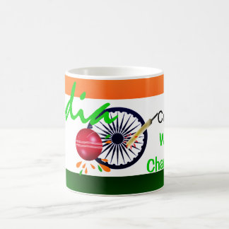 Mug L'Inde 2011 coupes du monde du cricket ICC