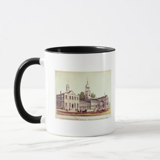 Mug L'indépendance Hall, Philadelphie (Gauche)