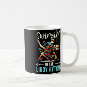 Mug Lindy Hop Dancer Swancing Partenaire Swing Da