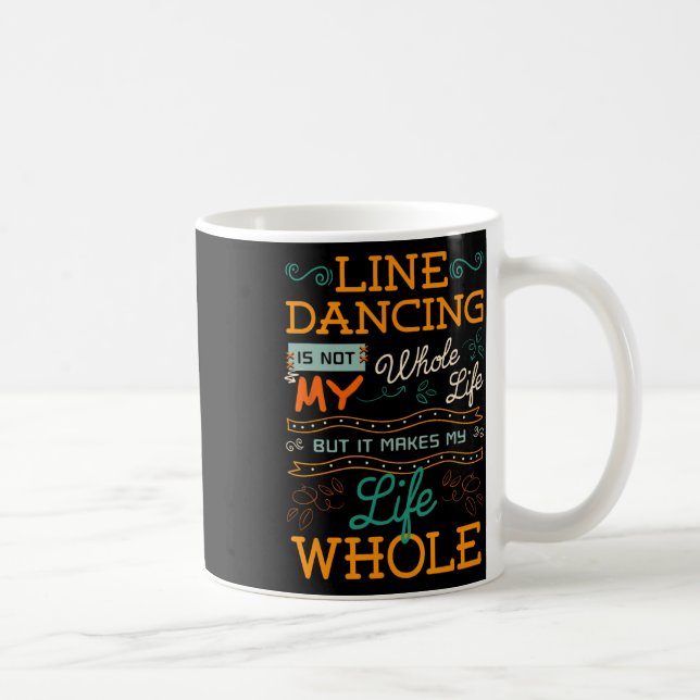 Mug Line Dancing Chorégraphié Dance Teacher Group Dan (Droite)