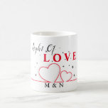 Mug Line Of Hearts Light Of Love<br><div class="desc">Line of Hearts Light Of Love Coffee Mug
This Coffee Mug features a light of love script. you can enjoy this beautiful Coffee Mug for valentine's day with your lovers.</div>