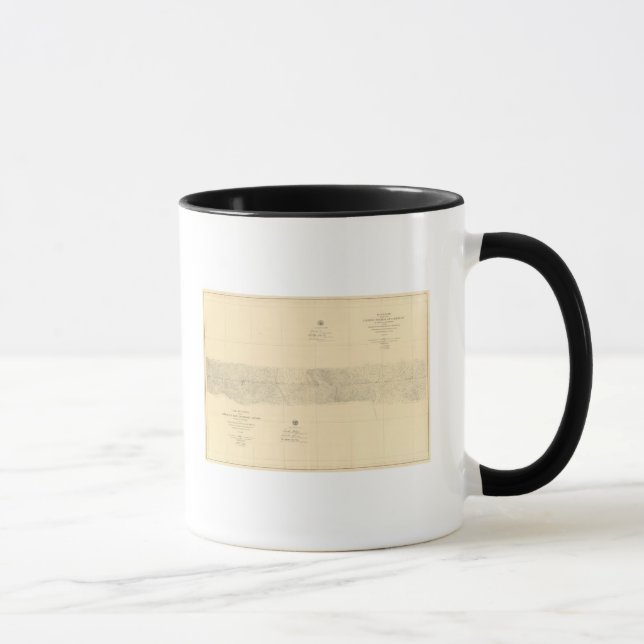 Mug Linea Divisoria Entre Le Mexique 8 (Droite)