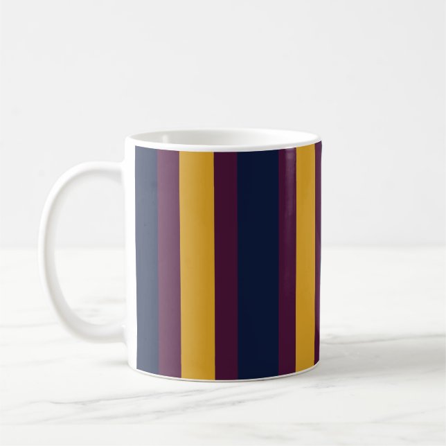 Mug Lineas Azul (Gauche)