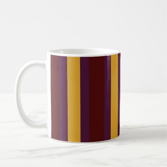 Mug Lineas en Rojo (Gauche)
