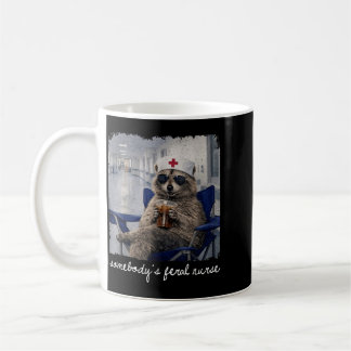 Mug L'infirmière vibesl de quelqu'un Drôle de Raton La