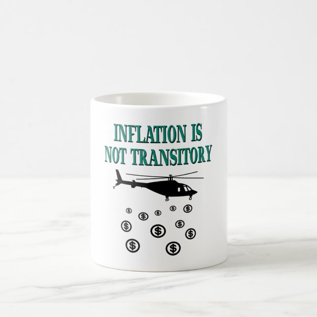 Mug L'inflation n'est pas transitoire (Centre)