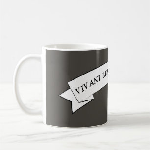 Mug LINGUAE MORTUAE VIVANT - Longue vie langues mortes