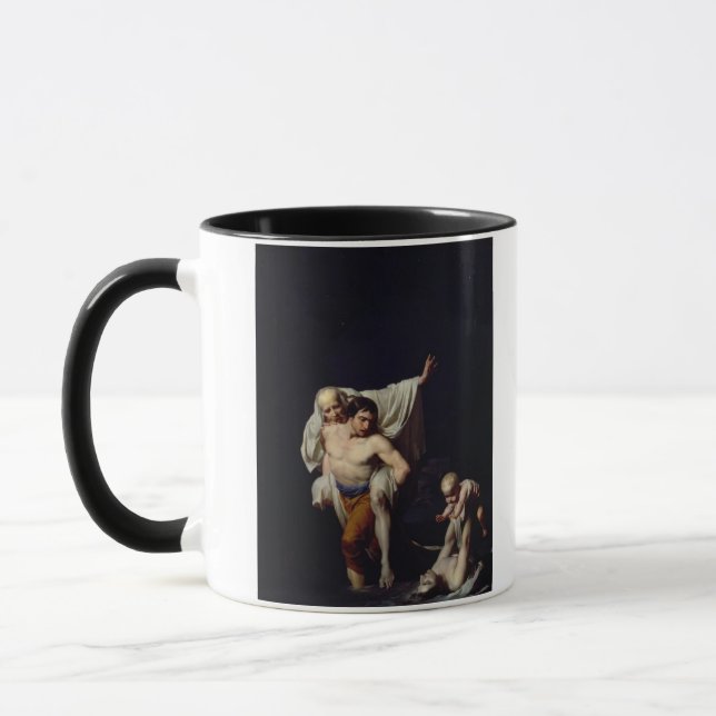 Mug L'inondation, c.1789 (huile sur la toile) (Gauche)