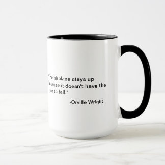 Mug L'insecte et la citation de turbine de Flyopia.com