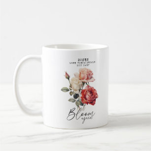 Mug L'inspiration de la floraison rose à nouveau