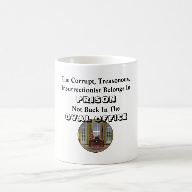 Mug L'Insurrectionniste Corrompu Est En PRISON..... (Centre)