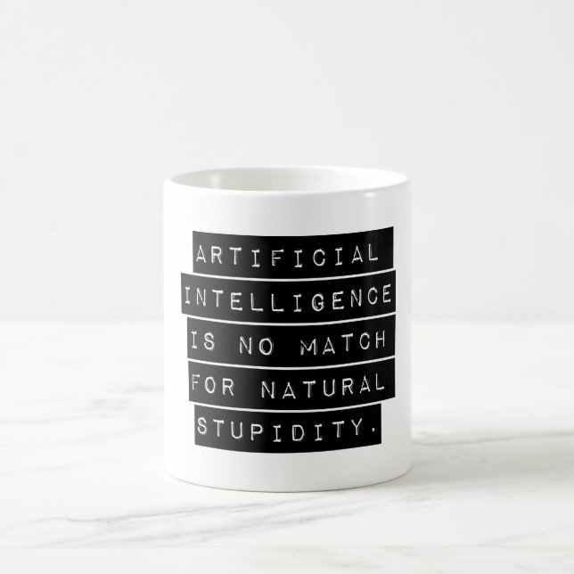 Mug L'Intelligence Artificielle Ne Correspond À Rien (Centre)