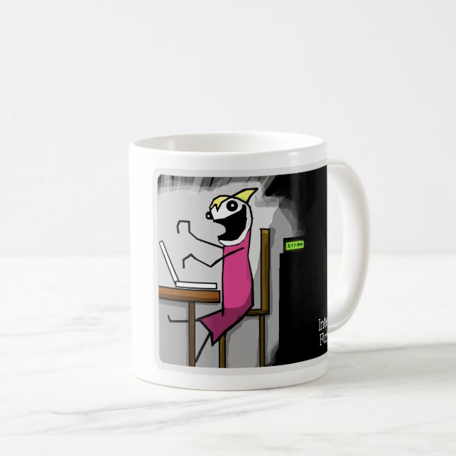 Mug L'Internet attaquent pour toujours (Devant droit)