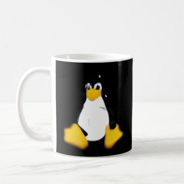 Mug Linux Gris petit (Gauche)
