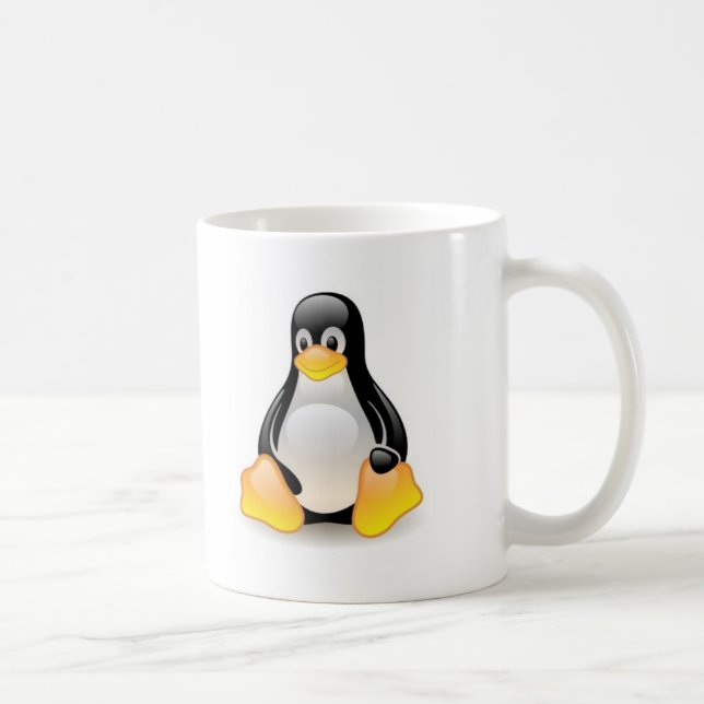 Mug Linux-pingouin-Tux (Droite)
