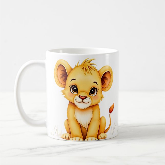 Mug Lion Cub - Imaginaire sauvage Art (Gauche)