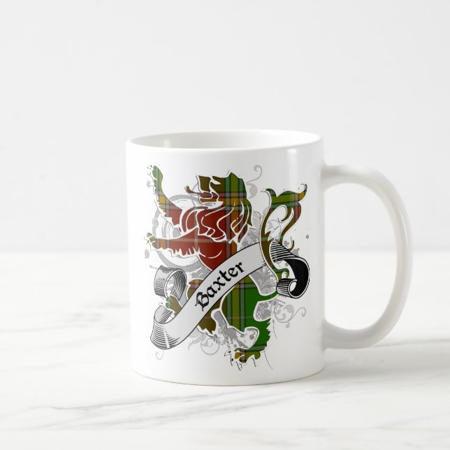 Mug Lion de Baxter Tartan (Droite)