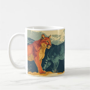 Mug Lion de Cougar Mountain vintage