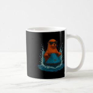 Mug Lion de mer cool avec lunettes de soleil Cavalier