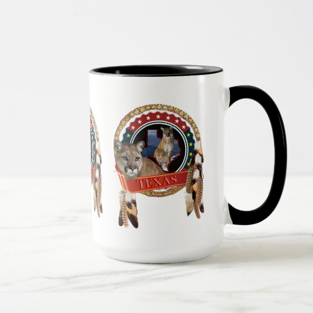 Mug Lion de montagne du Texas (Droite)